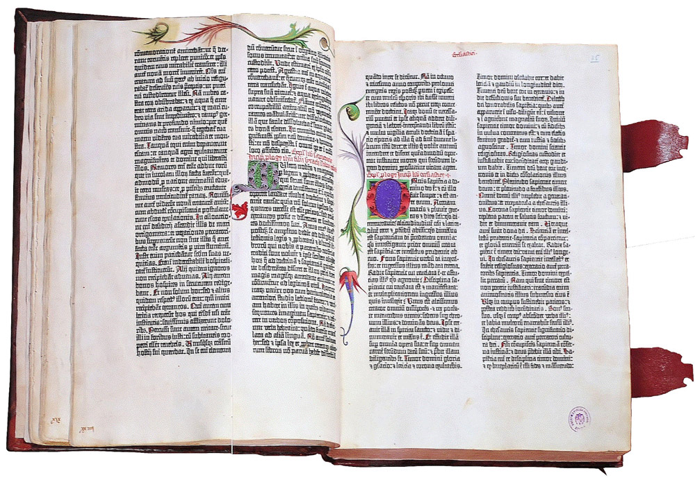 42–line Bible by Gutenberg